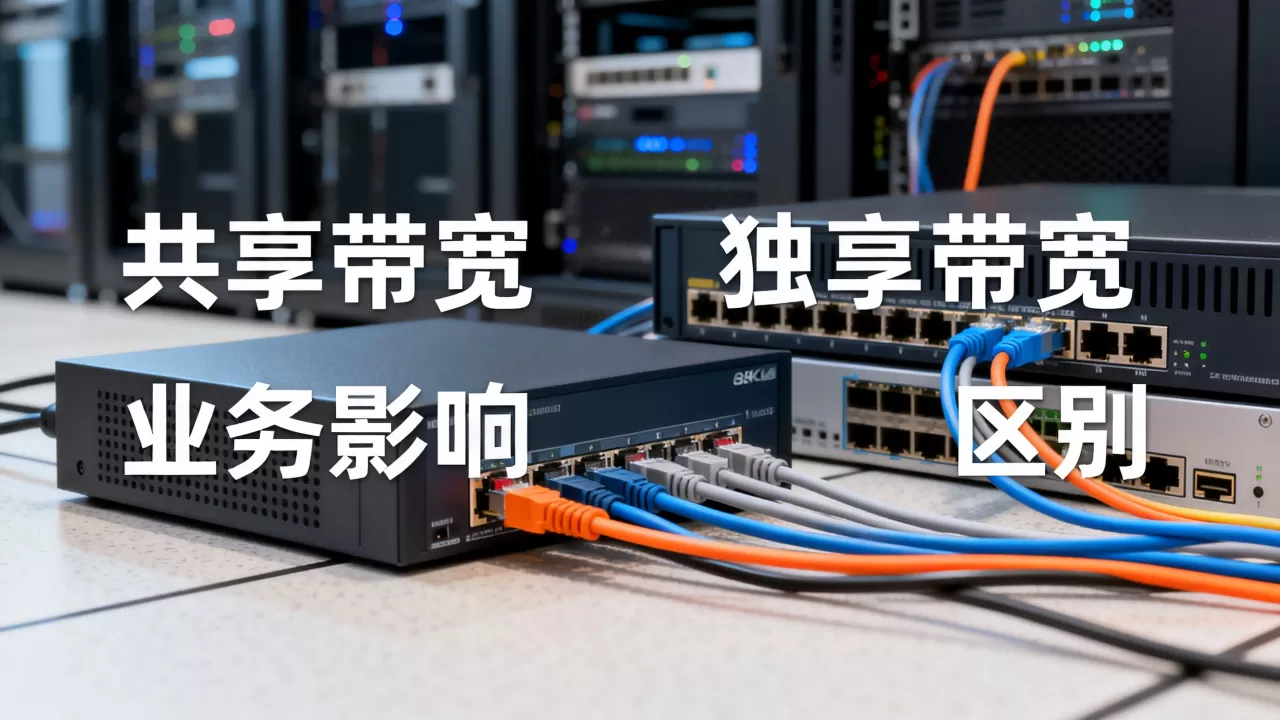 国际带宽共享和独享对业务有什么影响？共享带宽与独享带宽区别