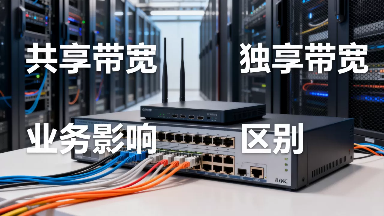 国际带宽共享和独享对业务有什么影响？共享带宽与独享带宽区别