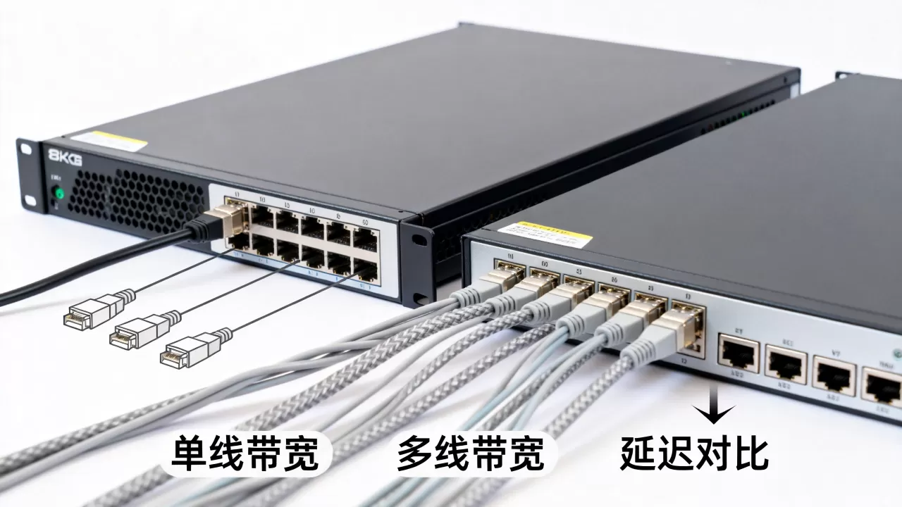 为什么有的业务更适合用单线带宽而非多线,单线带宽对延迟有何影响? 为什么有的业务更适合用单线带宽而非多线,单线带宽对延迟有何影响?