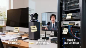 单线双线与三线带宽各自适合哪些业务场景，如何选择