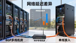 BGP多线机房和单线接入有什么区别，网络延迟差异大吗，怎么选