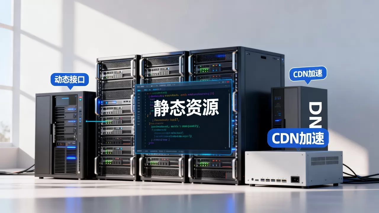 动态接口和静态资源能共用加速吗，CDN能加速动态接口吗