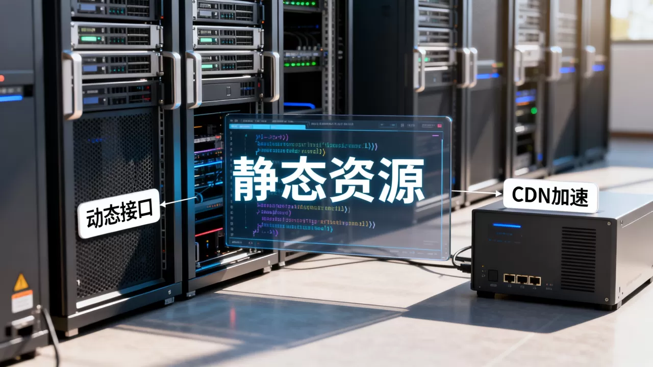 动态接口和静态资源能共用加速吗，CDN能加速动态接口吗