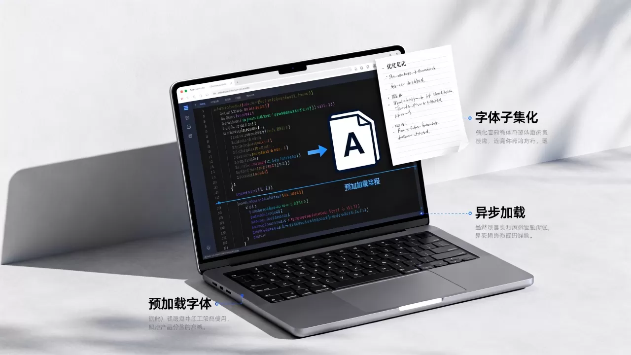 网页字体文件如何加速提升首屏体验？字体加载优化技巧有哪些？