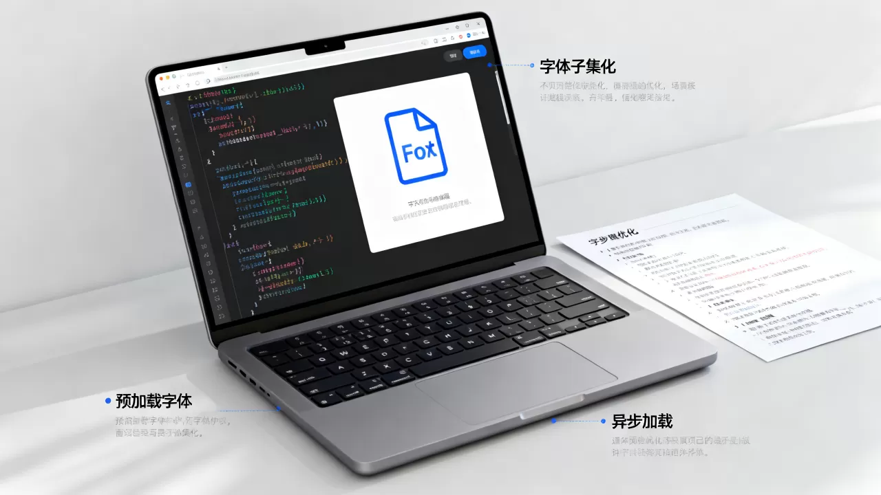 网页字体文件如何加速提升首屏体验？字体加载优化技巧有哪些？