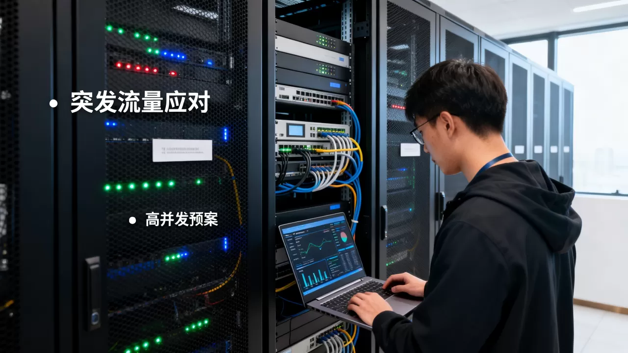 资讯站如何应对突发流量?服务器高并发预案怎么准备 资讯站如何应对突发流量?服务器高并发预案怎么准备