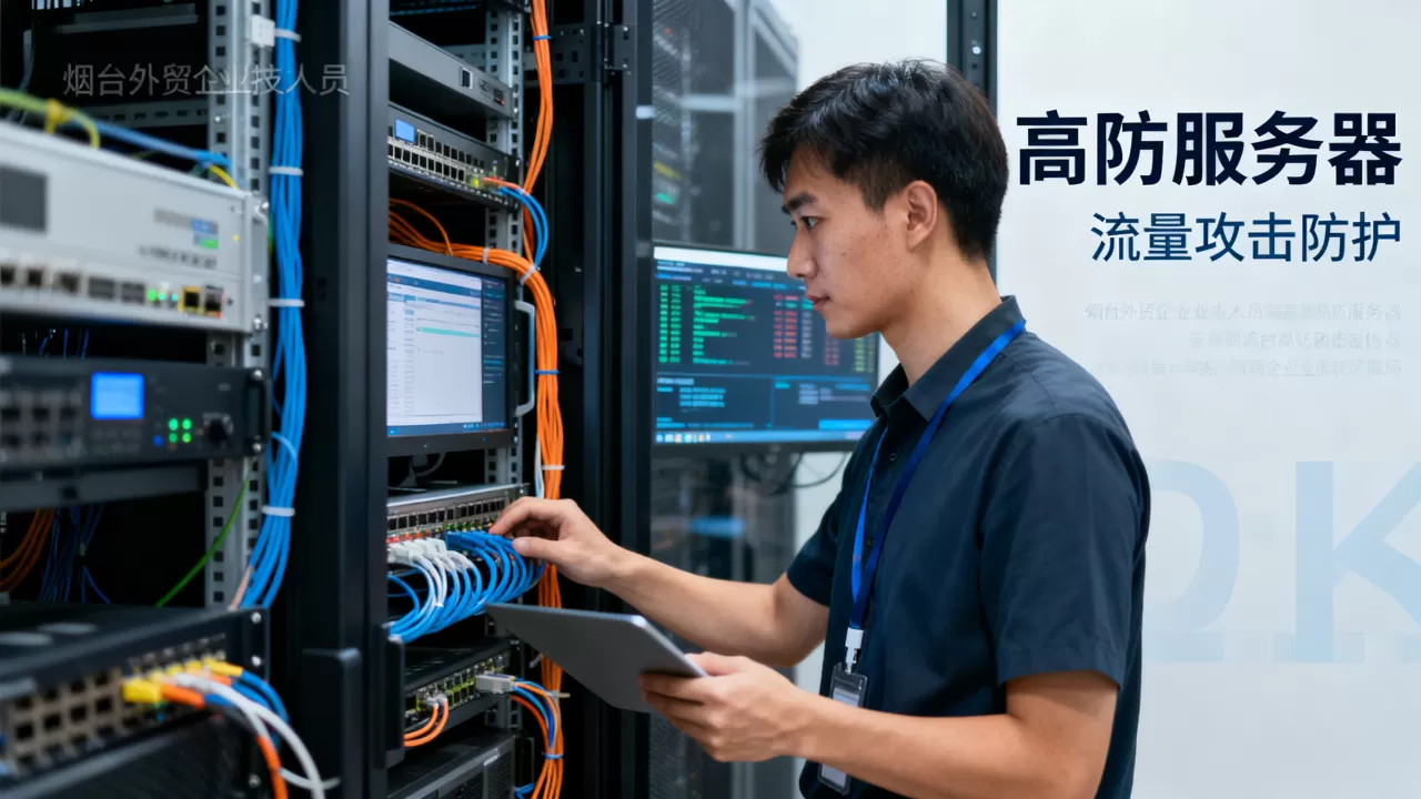 烟台外贸企业遭海外流量攻击时高防服务器租用怎么选，便宜吗
