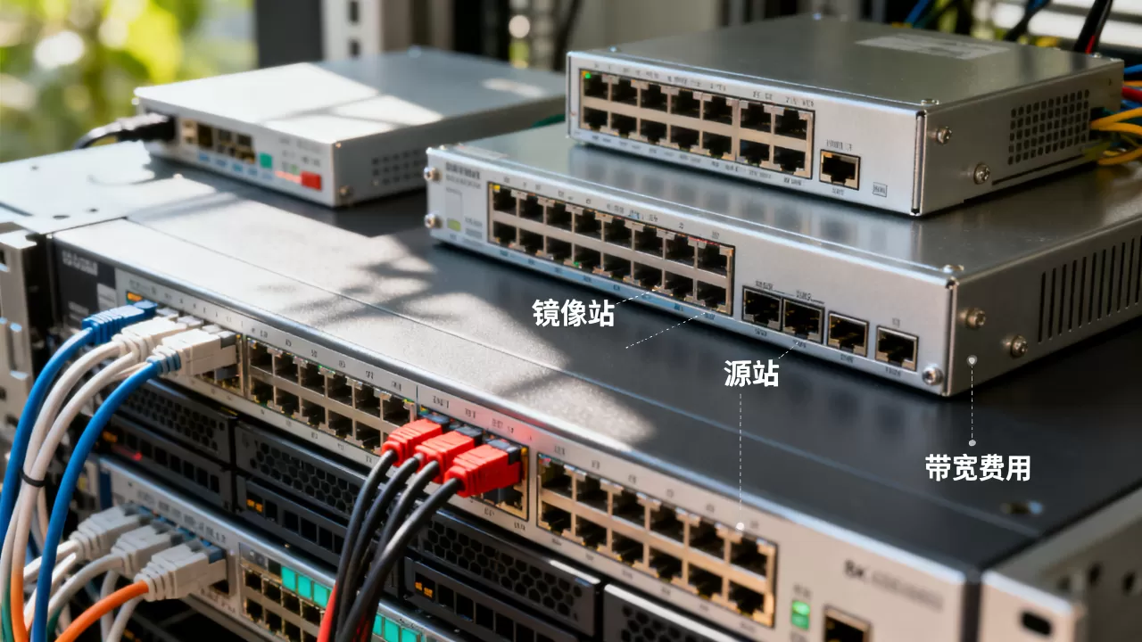 镜像站带宽与源站之间的费用如何分摊，镜像站带宽费用怎么分摊？