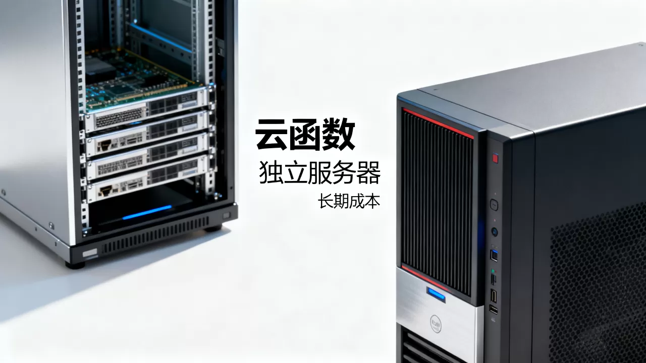 小程序云函数还是独立服务器好，云函数长期成本高的缺点