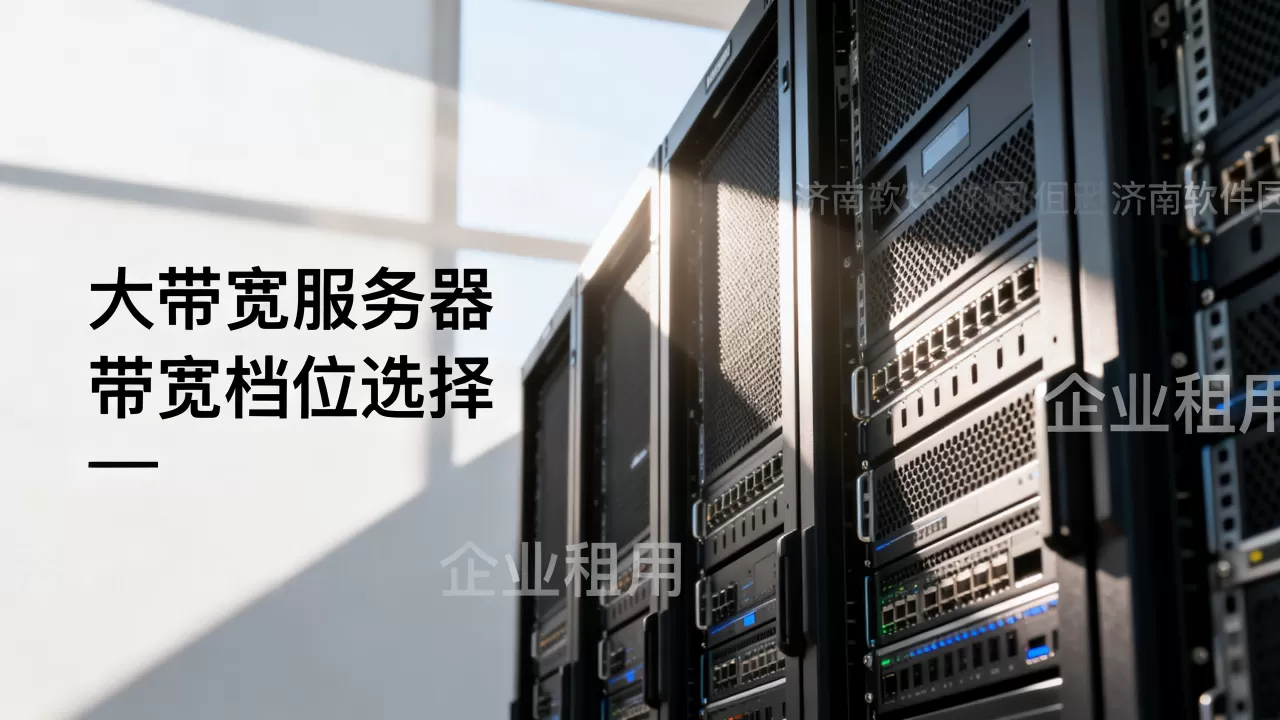 济南软件园企业租大带宽服务器怎么选带宽档位？服务器带宽怎么选