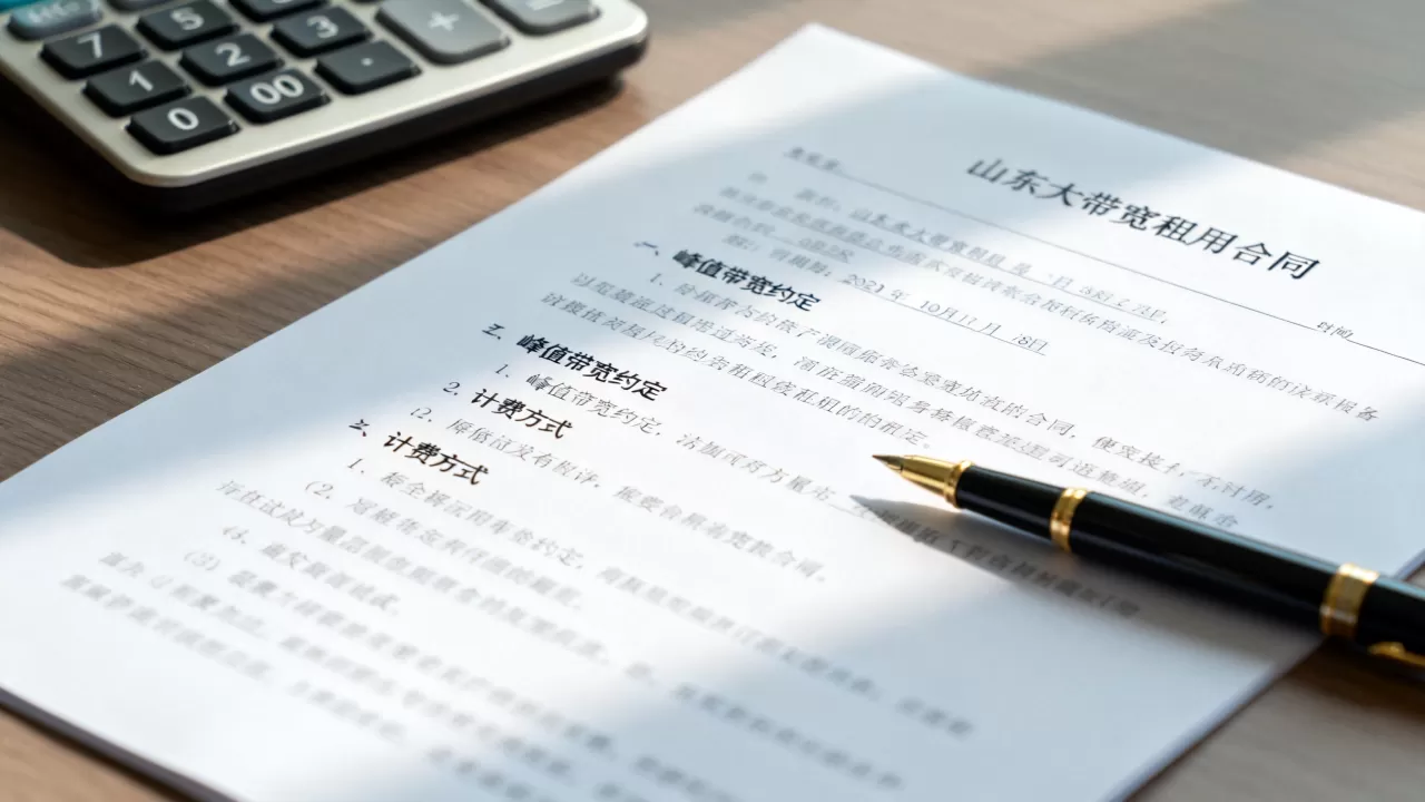 山东大带宽租用合同峰值带宽如何约定,计费方式有哪些 山东大带宽租用合同峰值带宽如何约定,计费方式有哪些