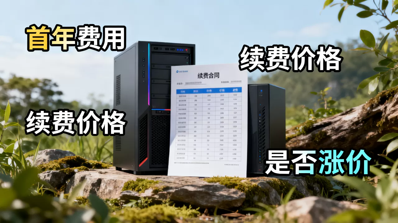 服务器租用续费费用和首年一样吗？续费价格会涨吗？