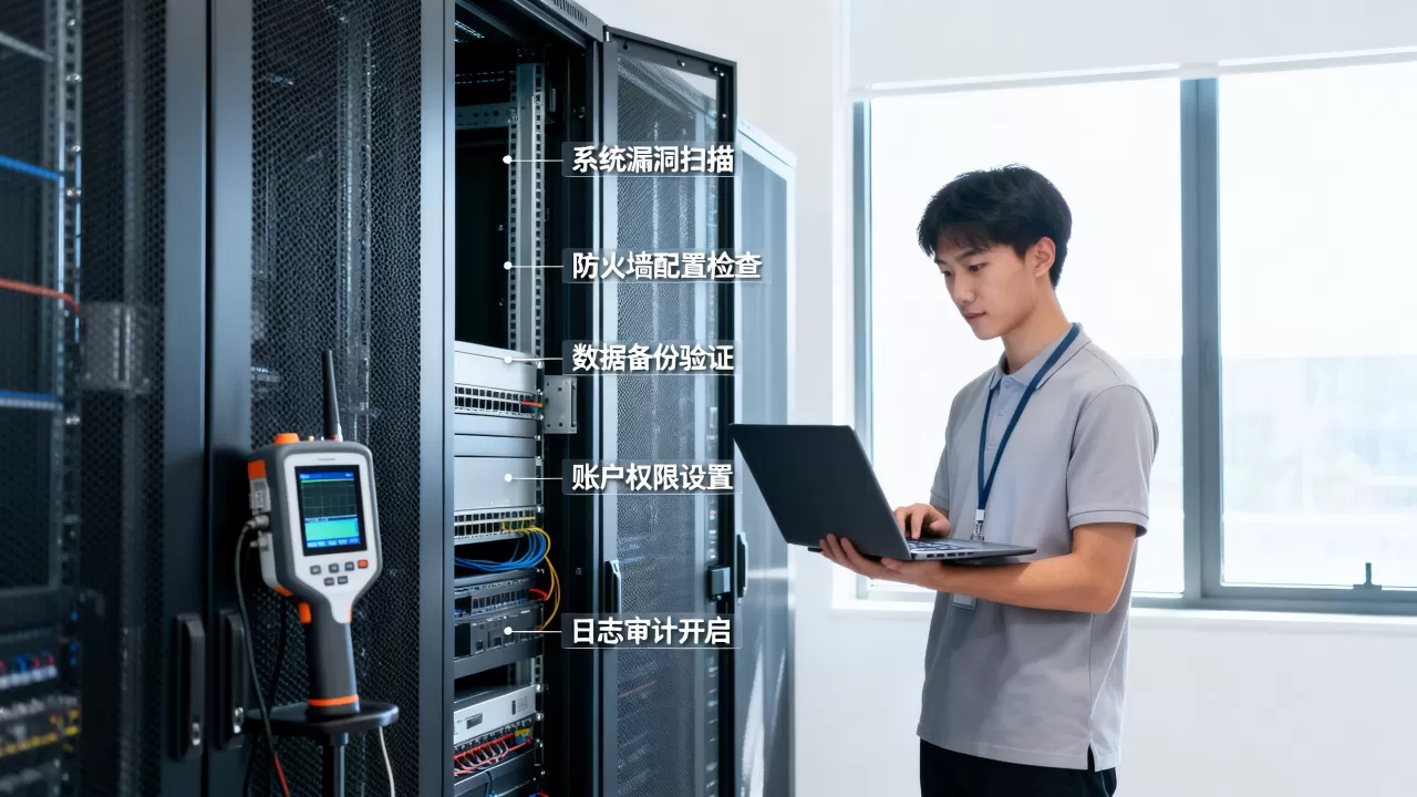 新服务器上线前安全检查清单有哪些?新手必看的安全检查项 新服务器上线前安全检查清单有哪些?新手必看的安全检查项