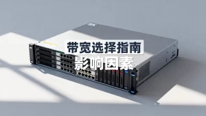新手租服务器带宽选多大合适？每月开销有哪些影响因素