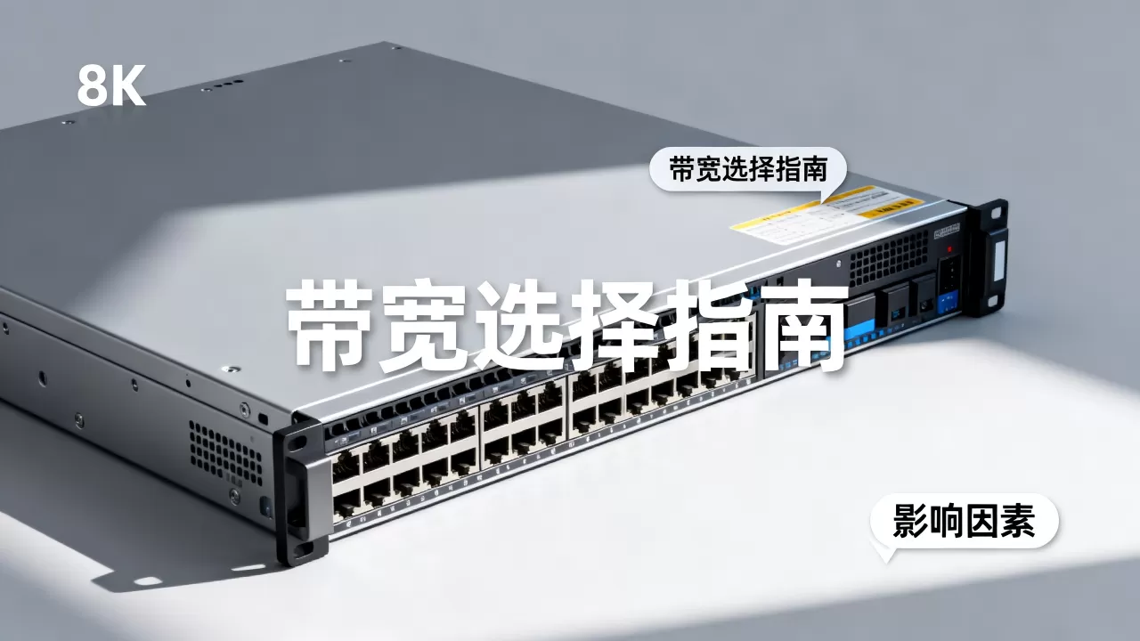 新手租服务器带宽选多大合适?每月开销有哪些影响因素 新手租服务器带宽选多大合适?每月开销有哪些影响因素