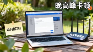 晚高峰网站卡顿怎么办？共享带宽限速是主因，如何解决？
