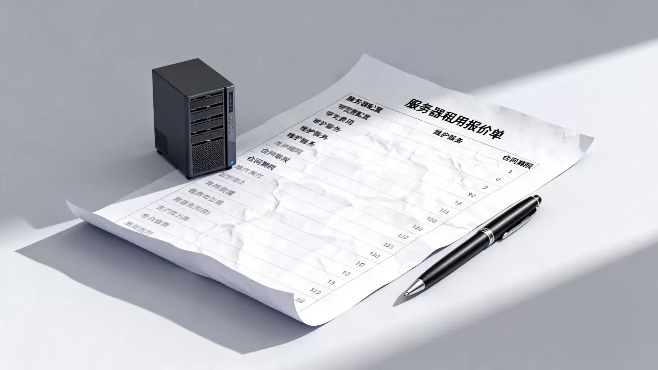 拿到服务器租用报价单先看懂哪些条目,服务器租用报价单怎么看? 拿到服务器租用报价单先看懂哪些条目,服务器租用报价单怎么看?