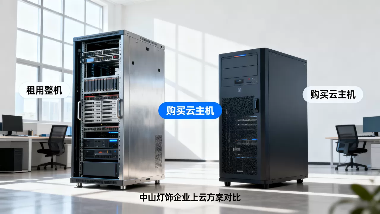 中山灯饰企业上云时先租用整机还是先购买云主机,哪个好 中山灯饰企业上云时先租用整机还是先购买云主机,哪个好