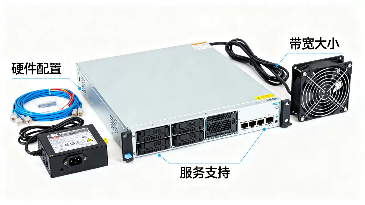影响服务器租用报价的因素有哪些，新手怎么选