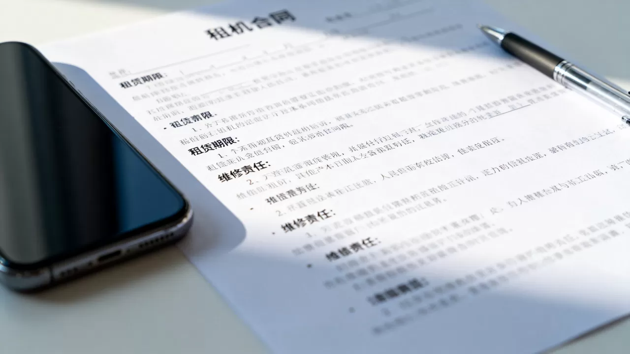 合同条款没写清新手租机吃哑巴亏吗，租机合同没看清有啥后果？