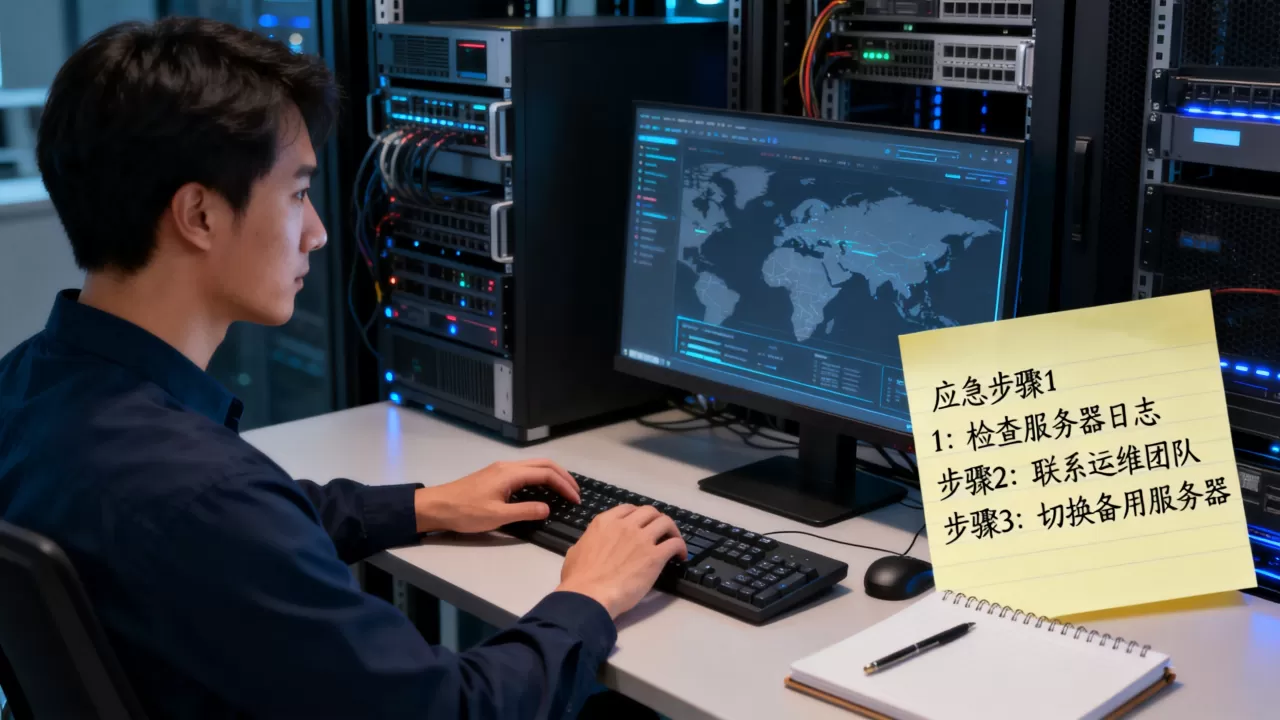 外贸网站服务器半夜宕机怎么办?应急处理办法有哪些? 外贸网站服务器半夜宕机怎么办?应急处理办法有哪些?