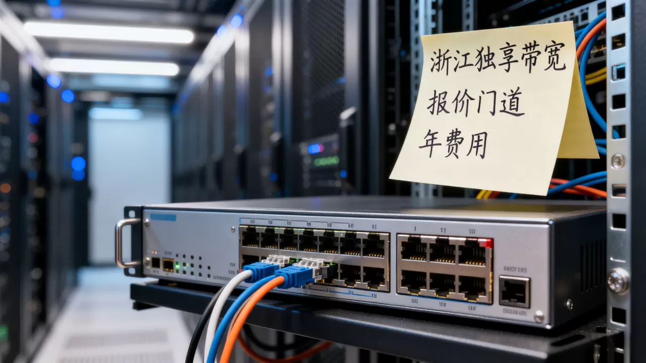 浙江独享带宽报价里的门道是什么？浙江独享带宽多少钱一年？