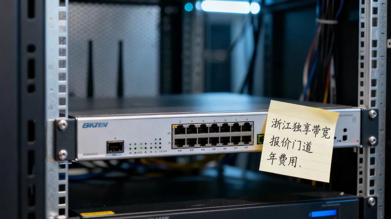 浙江独享带宽报价里的门道是什么？浙江独享带宽多少钱一年？