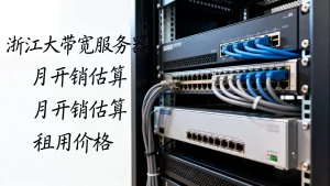 浙江大带宽服务器一个月的开销怎么估，租用大带宽服务器价格多少