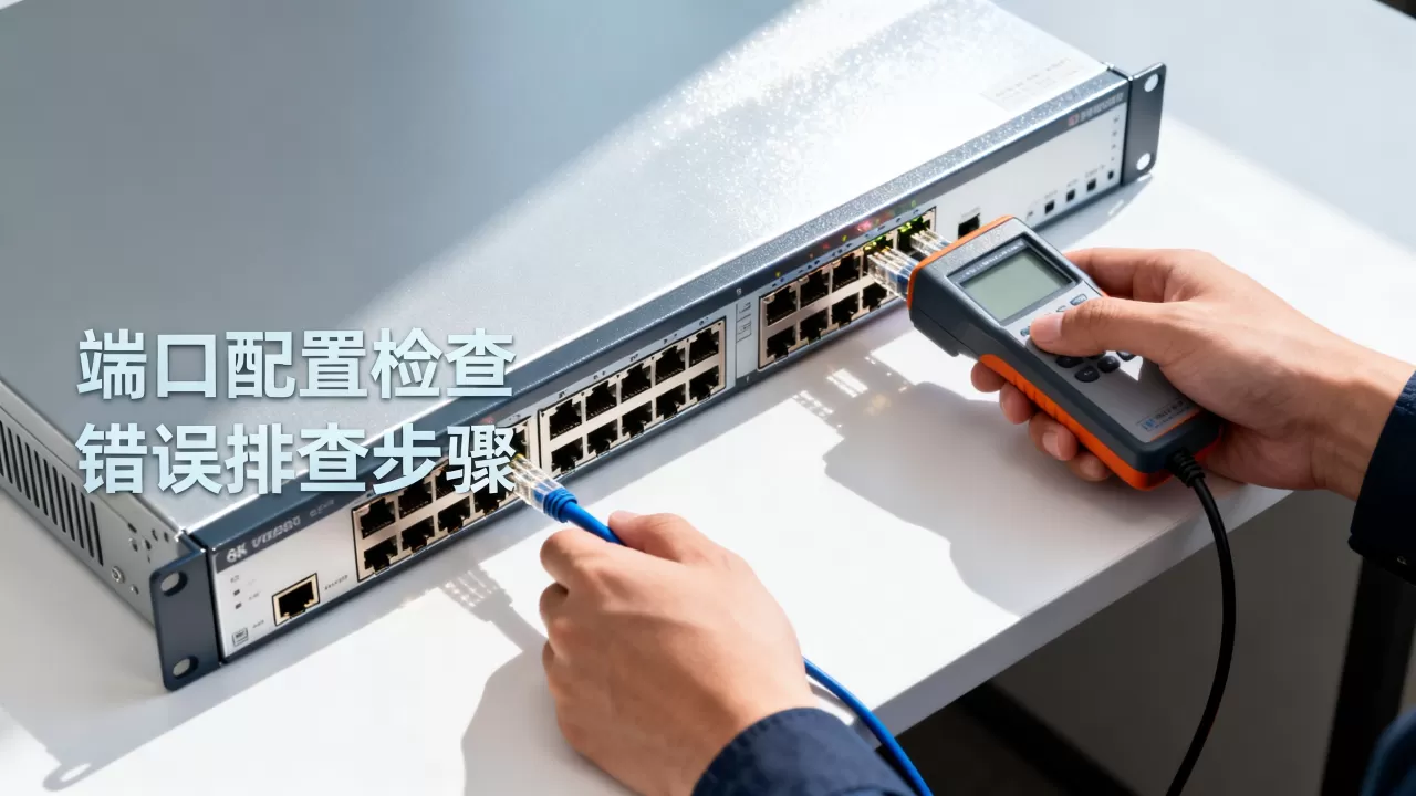 大带宽服务器上架前要确认端口配置，端口配置错误怎么办？