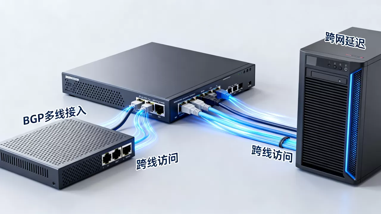 BGP多线接入如何解决跨线访问难题?跨网延迟高怎么办 BGP多线接入如何解决跨线访问难题?跨网延迟高怎么办