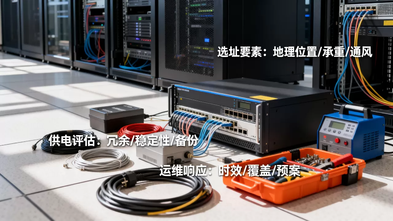 机房选址看什么,网络供电运维响应怎么评估最科学 机房选址看什么,网络供电运维响应怎么评估最科学