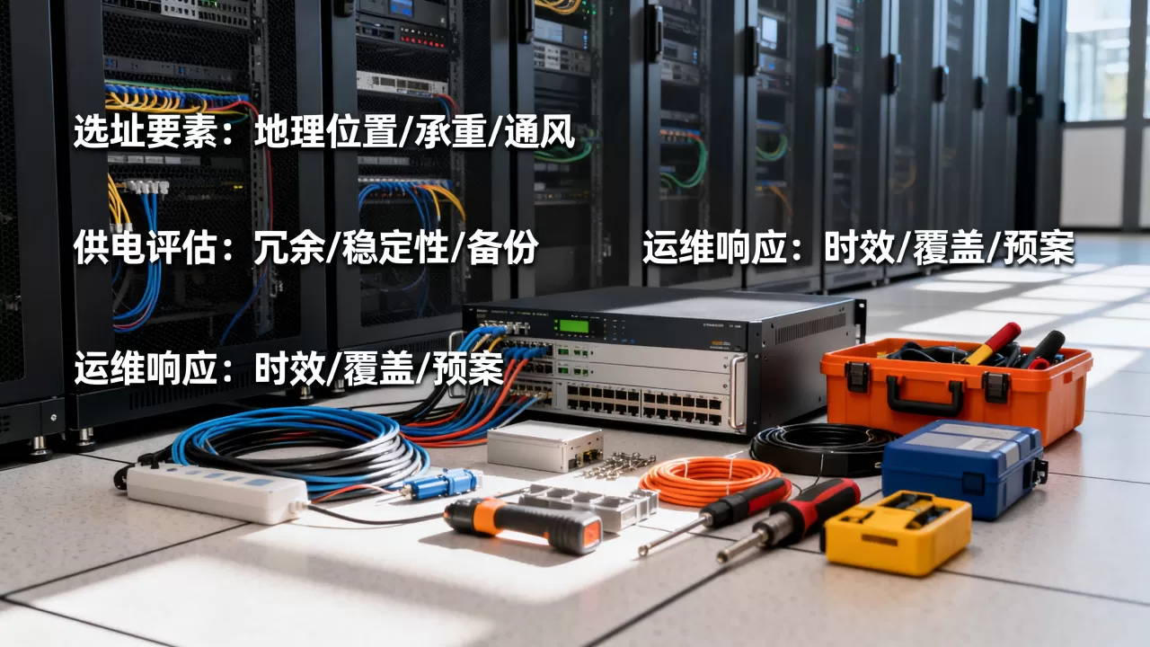 机房选址看什么,网络供电运维响应怎么评估最科学 机房选址看什么,网络供电运维响应怎么评估最科学