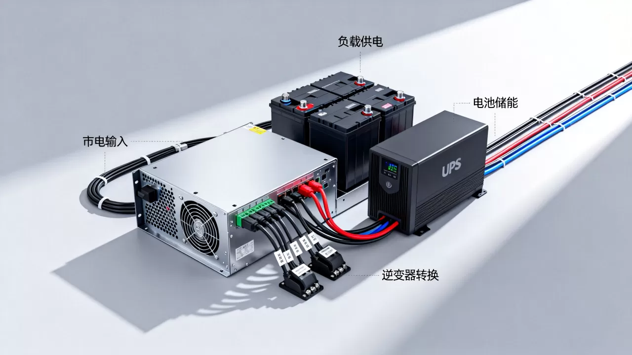 机房UPS不间断电源工作原理是什么,UPS电源怎么工作? 机房UPS不间断电源工作原理是什么,UPS电源怎么工作?