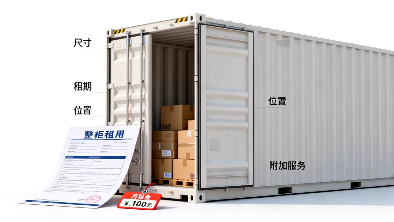 整柜租用一个月多少钱由哪些因素决定?整柜租用价格是多少? 整柜租用一个月多少钱由哪些因素决定?整柜租用价格是多少?