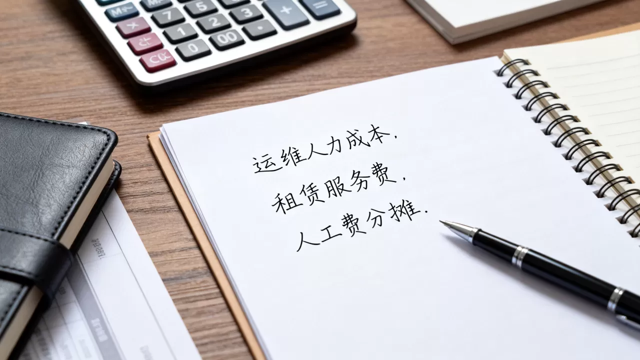 租用模式下运维人力成本怎么计入，租赁服务费中人工费如何分摊