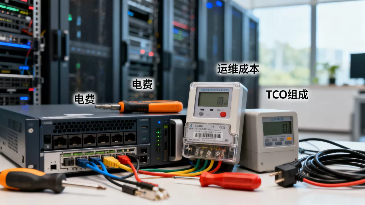 服务器TCO总成本怎么算才不遗漏运维和电费，TCO包括哪些