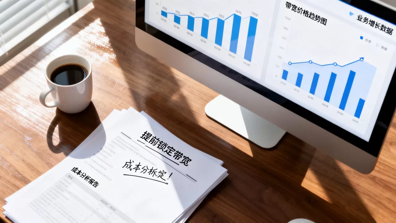 业务增长期该不该提前锁定带宽价格,怎么选择更划算? 业务增长期该不该提前锁定带宽价格,怎么选择更划算?