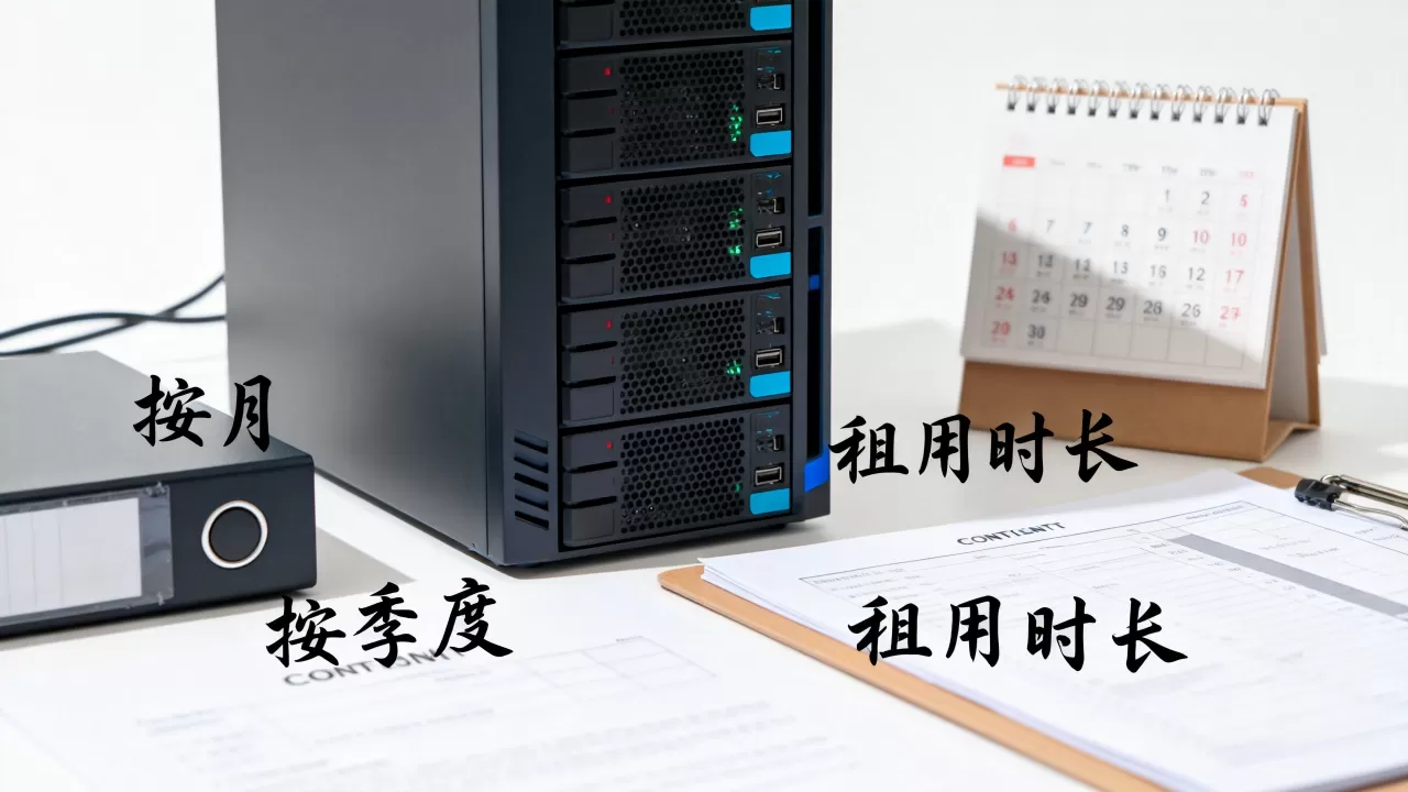 短期项目租服务器按月还是按季度？租用时长怎么选划算
