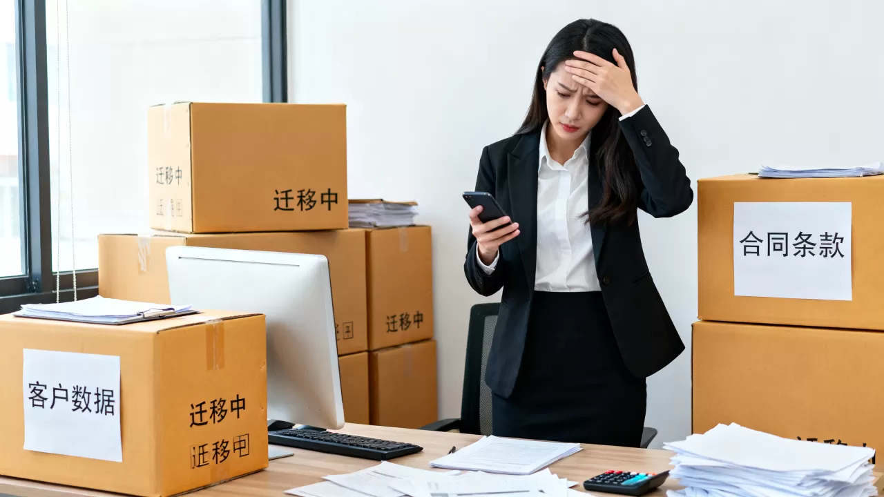续费谈崩被迫迁移的损失有多大，续费谈崩迁移代价高吗？