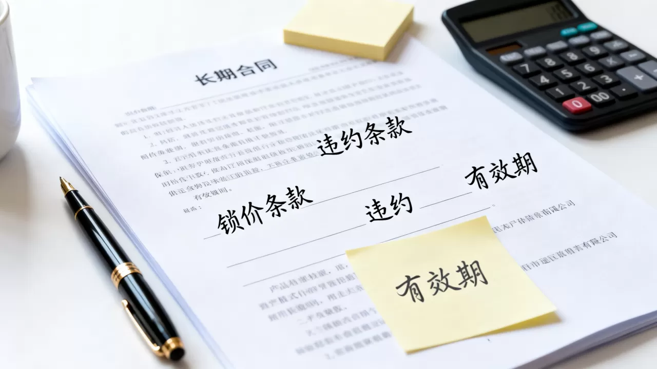 签长期合同锁价要注意哪些条款,长期合同锁价核心条款有哪些 签长期合同锁价要注意哪些条款,长期合同锁价核心条款有哪些