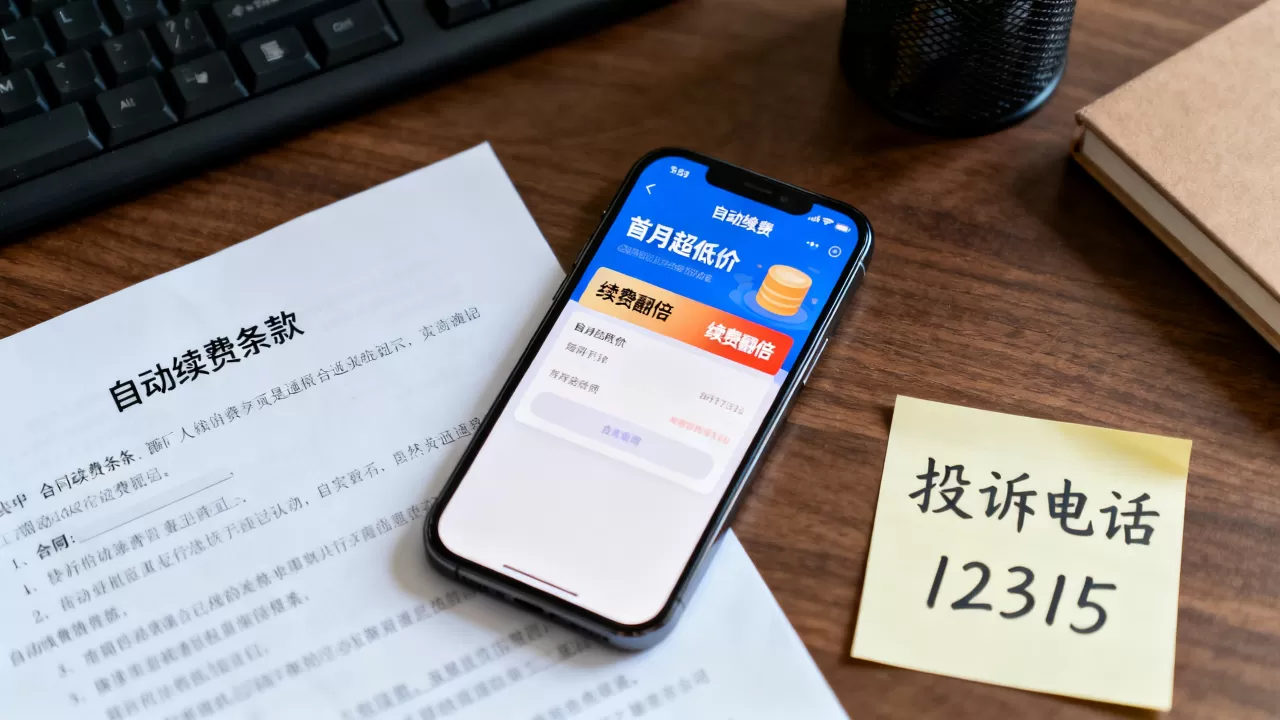 首月超低价续费翻倍算常规操作吗,自动续费陷阱怎么投诉? 首月超低价续费翻倍算常规操作吗,自动续费陷阱怎么投诉?