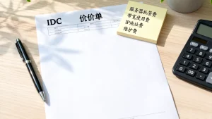 拿到IDC报价单先核对这几个收费项？IDC报价单怎么看省钱？