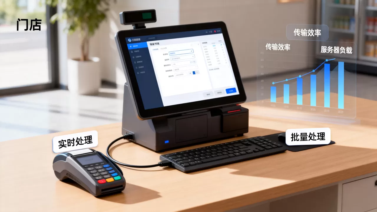 门店POS数据回传总部按实时还是批量处理?,门店数据回传实时批量哪个更优 门店POS数据回传总部按实时还是批量处理?,门店数据回传实时批量哪个更优