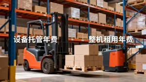 物流企业设备托管和整机租用的年费差多少，哪个更划算？