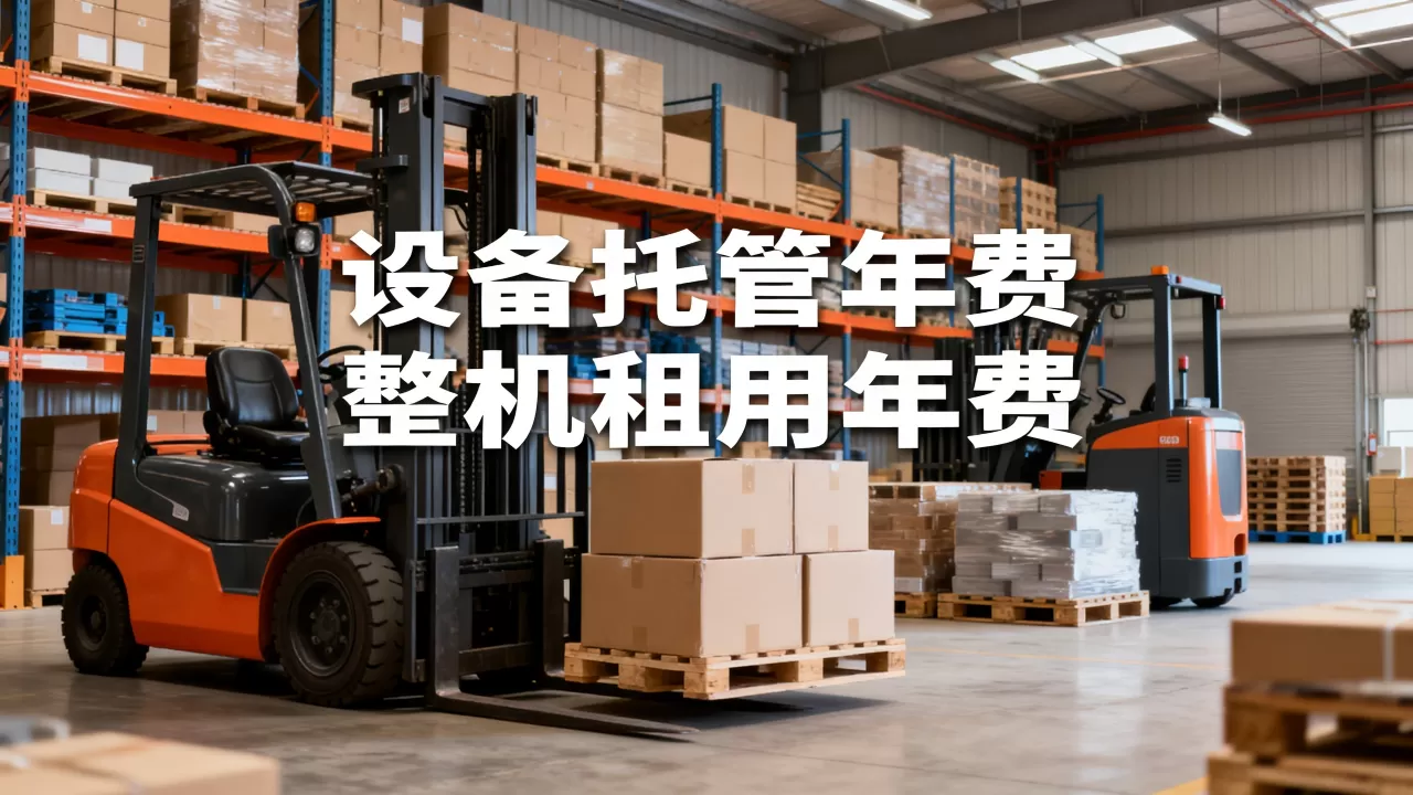 物流企业设备托管和整机租用的年费差多少,哪个更划算? 物流企业设备托管和整机租用的年费差多少,哪个更划算?