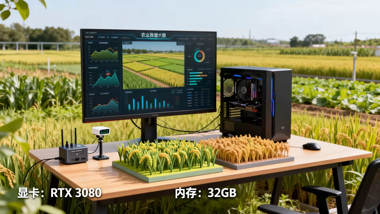 农业数据大屏演示到底吃不吃显卡?配置要求高吗 农业数据大屏演示到底吃不吃显卡?配置要求高吗
