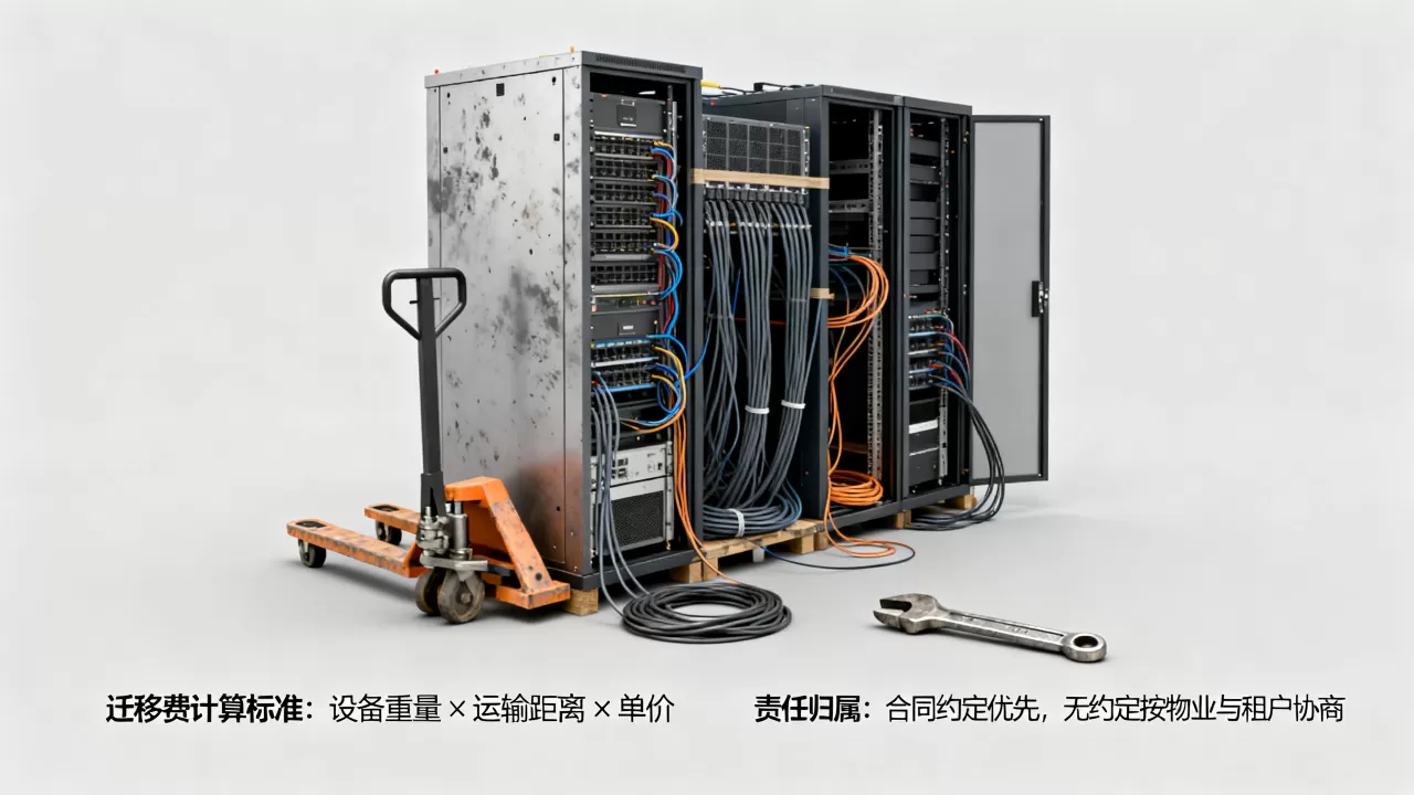 物业机房整体改租用的迁移费另算吗,迁移费由谁承担? 物业机房整体改租用的迁移费另算吗,迁移费由谁承担?
