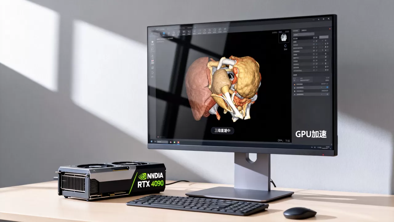 医疗影像三维重建到底吃CPU还是GPU，三维重建显卡要求高吗？