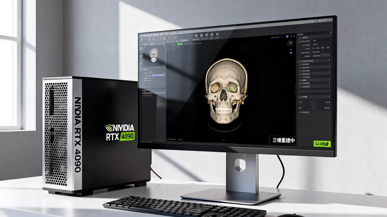 医疗影像三维重建到底吃CPU还是GPU，三维重建显卡要求高吗？