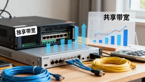 贵阳大带宽租用独享和共享怎么选？独享带宽和共享带宽区别